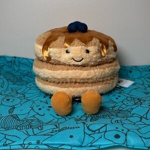JellyCat Amuseables Pancakes BNWT Authentic US Seller W/ Dust Bag